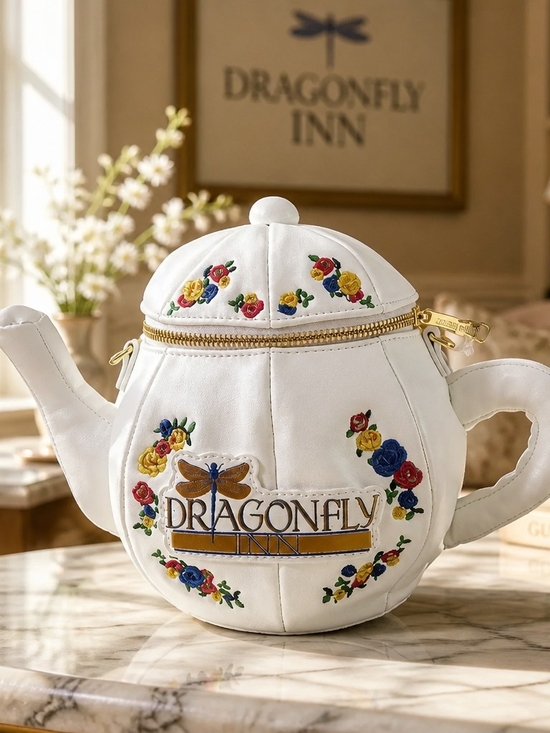 Loungefly Handbags - Loungefly Gilmore Girls White Teapot Crossbody